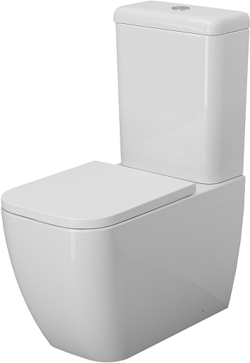 Ambassador Унитаз компакт Forsa белый с сиденьем микролифт – фото-1